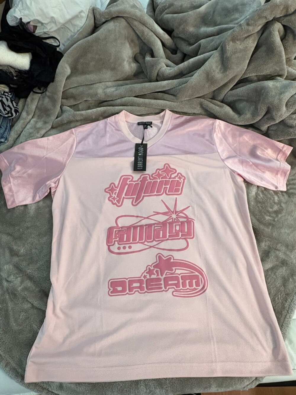 Dolls Kill Y2K Future Fantasy Dream Jersey Tee by Current Mood - Picture 6 of 6